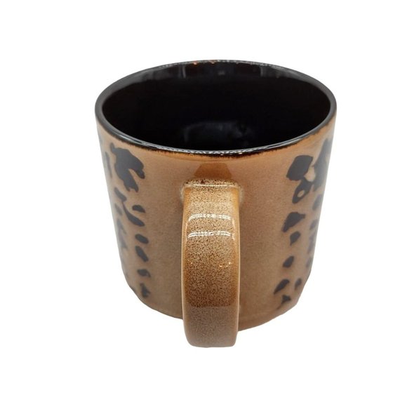 Mug Coffee Brown and Tan Well Made Good Quality - Picture 3 of 7
